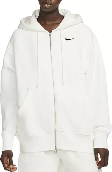 Женская объемная худи с молнией во всю длину Nike Sportswear из флиса Phoenix