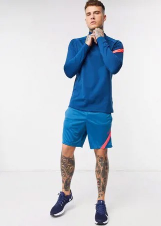Синие шорты Nike Football dry academy-Синий