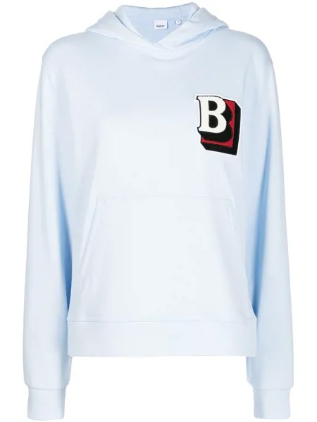 Burberry худи с нашивкой