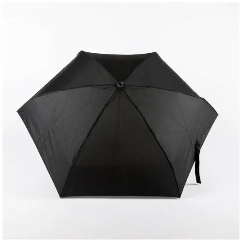 Зонт полуавтоматический Angel,20 см,Зонт-мини черный, мужской, женский, зонтик, защитой от ветра, светоотражающей, зонтик гриб