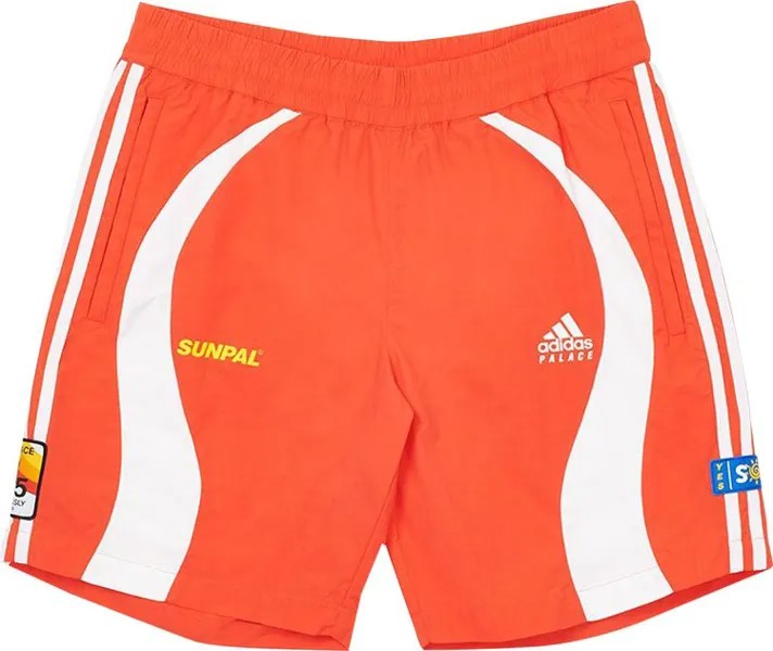 Шорты Palace x adidas Sunpal Shorts 'Bright Orange', оранжевый