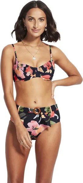 Купальный топ Seafolly Summer Memoirs Underwire Bra Bikini Top, индиго