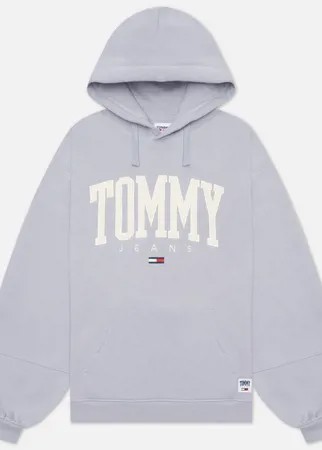 Женская толстовка Tommy Jeans ABO Collegiate Hoodie, цвет фиолетовый, размер XS