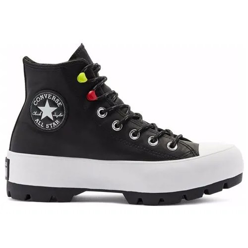 Кеды женские Converse Chuck Taylor All Star Lugged Winter High Top 569554 высокие черные (35)