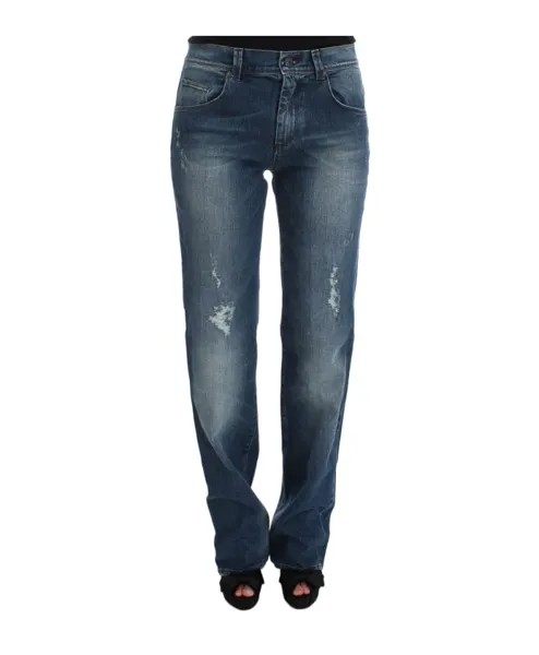 Джинсы узкого кроя Washwood Blend Ermanno Scervino, синий