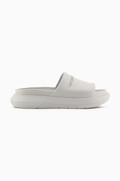 Шлепанцы Emporio Armani, бежевый