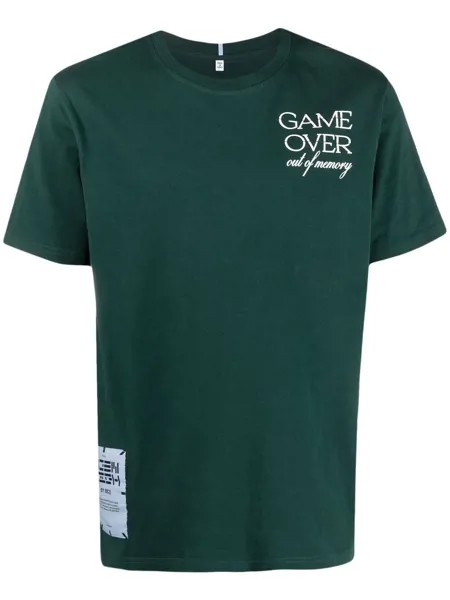 MCQ футболка с принтом Game Over