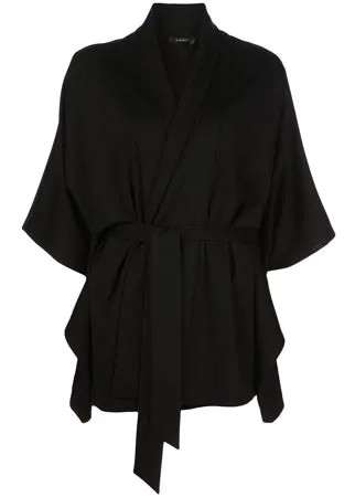 Natori кардиган свободного кроя с завязками