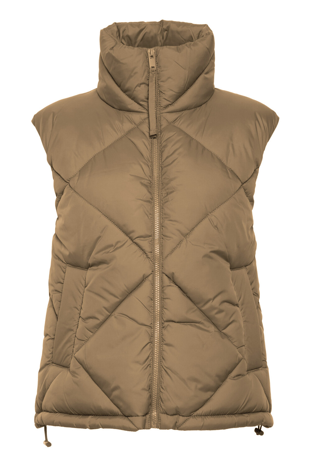 Утепленный жилет b.young Stepp Puffer Jacke Ärmellos BYBOMINA, коричневый
