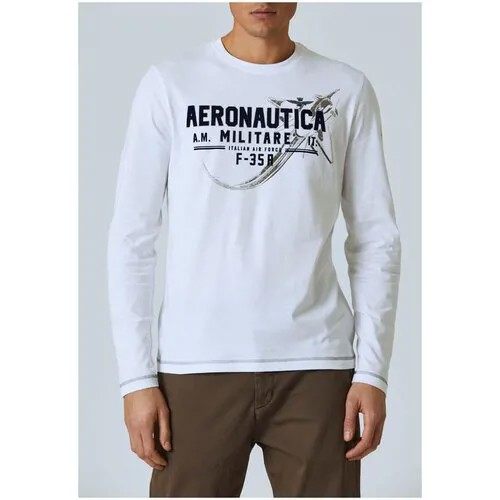 Лонгслив AERONAUTICA MILITARE Белый