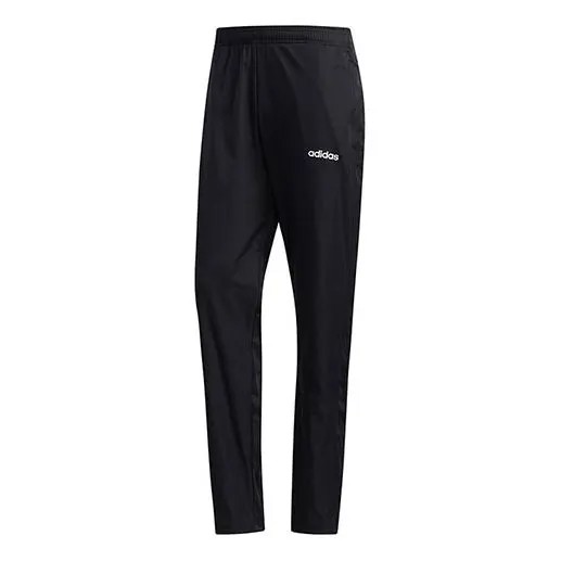 Спортивные штаны Men's adidas D2M WV PT Black Sports Pants/Trousers/Joggers, черный