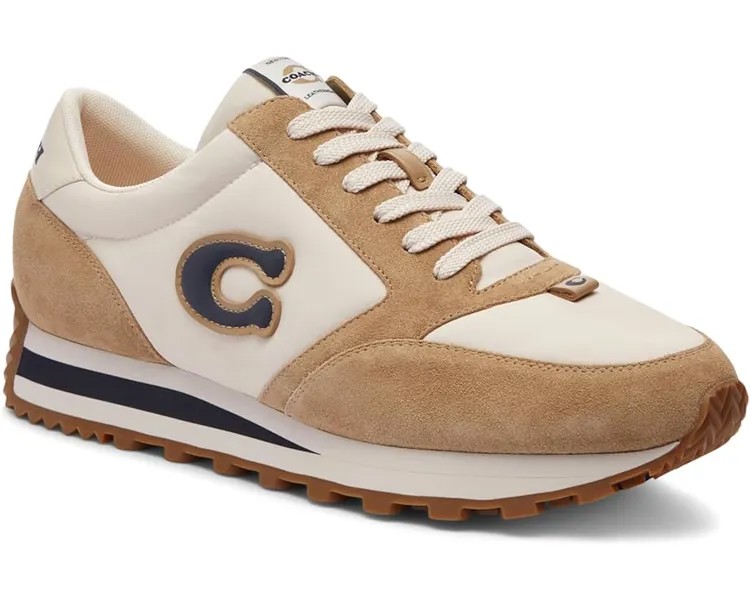 Кроссовки COACH Runner, цвет Chalk/Oat