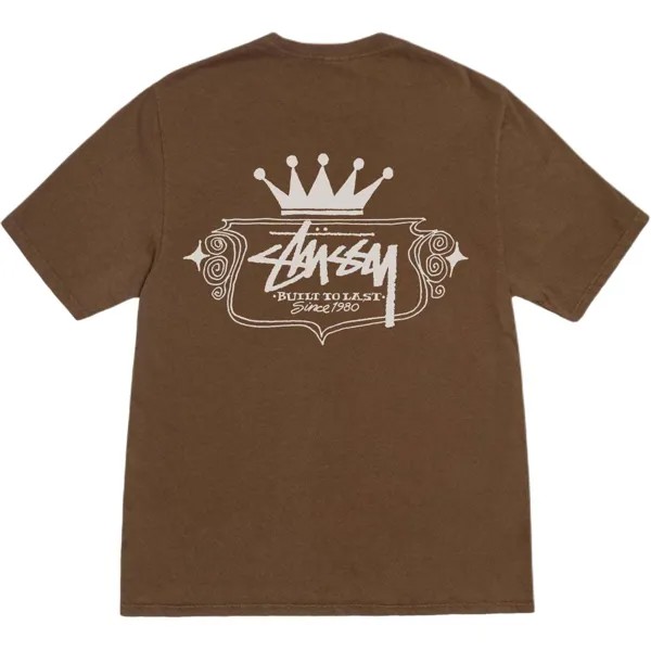 Футболка летней коллекции 2024 года унисекс Stussy, оливковый