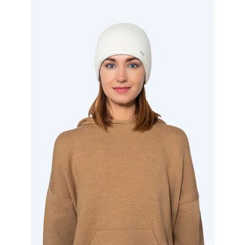 Шапка бини Marhatter, размер 56/58, белый