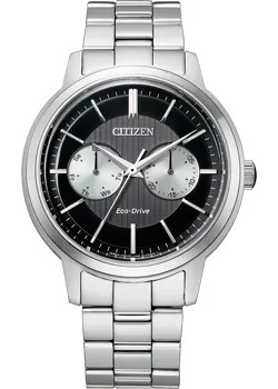 Японские наручные  мужские часы Citizen BU4030-91E. Коллекция Eco-Drive