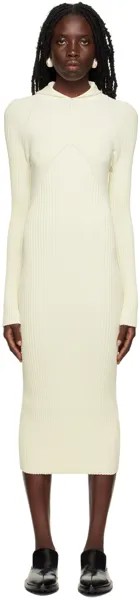Платье миди с капюшоном Off-White Jil Sander