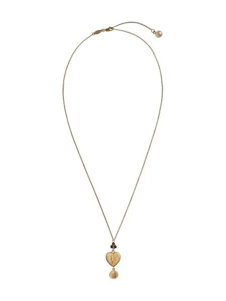 Dolce & Gabbana колье из желтого золота с сапфиром