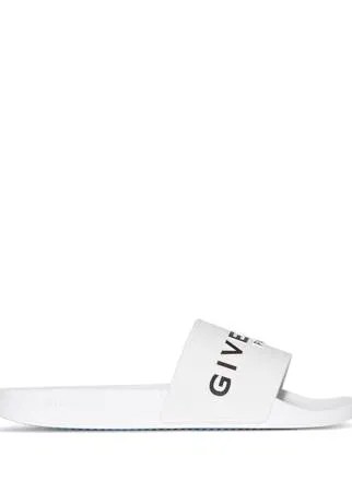 Givenchy contrast logo slides