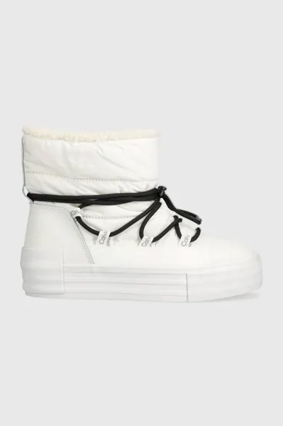 Зимние ботинки BOLD VULC FLATF SNOW BOOT WN Calvin Klein Jeans, белый