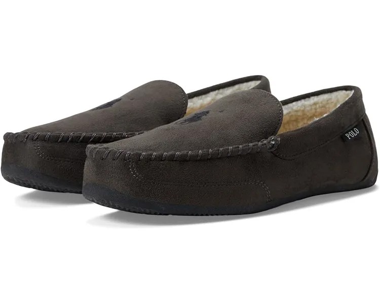 Домашняя обувь Polo Ralph Lauren Declan Moccasin Slipper, серый