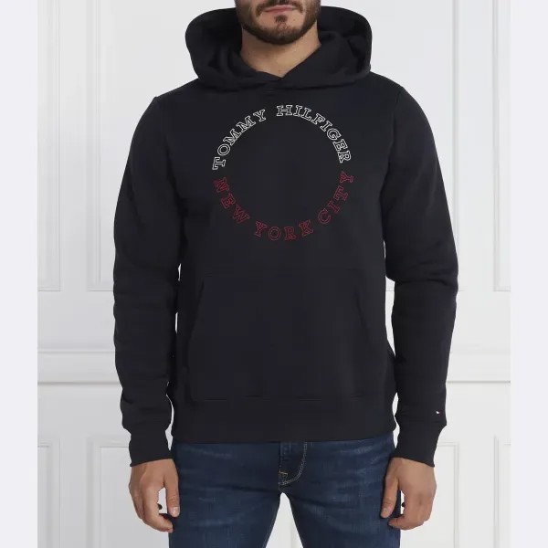 Толстовка стандартного кроя Monotype Roundall Tommy Hilfiger, синий