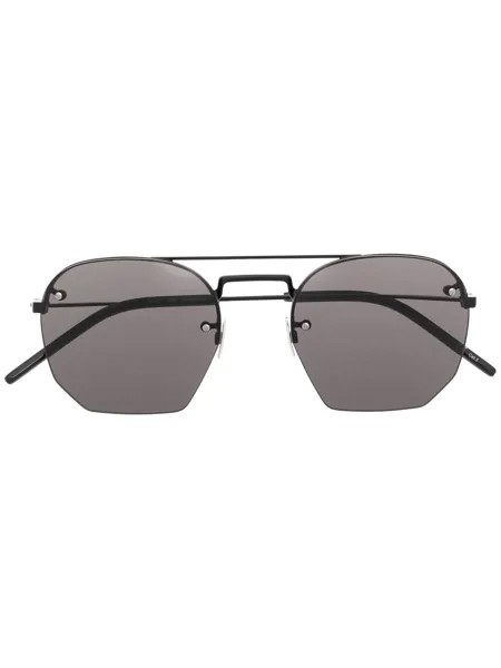 Saint Laurent Eyewear солнцезащитные очки в квадратной оправе