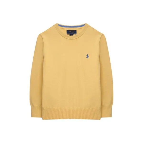 Хлопковый пуловер Polo Ralph Lauren