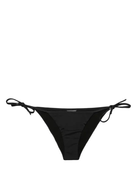 Dsquared2 плавки бикини с логотипом, черный