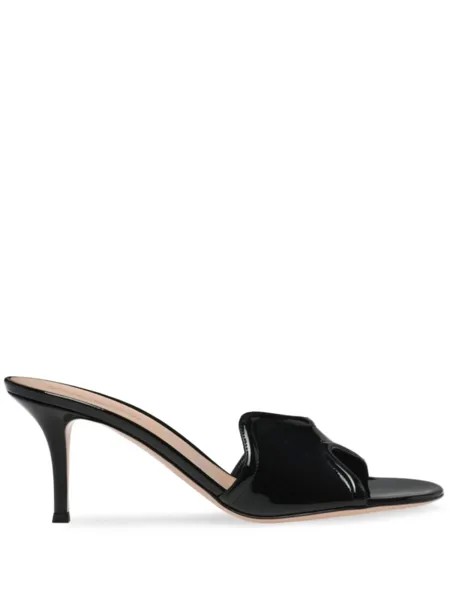 Gianvito Rossi мюли Lucrezia 70, черный