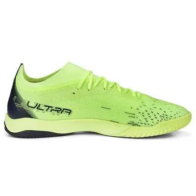 Футбольные бутсы Puma Ultra Match It мужские желтые кроссовки спортивная обувь 10690401