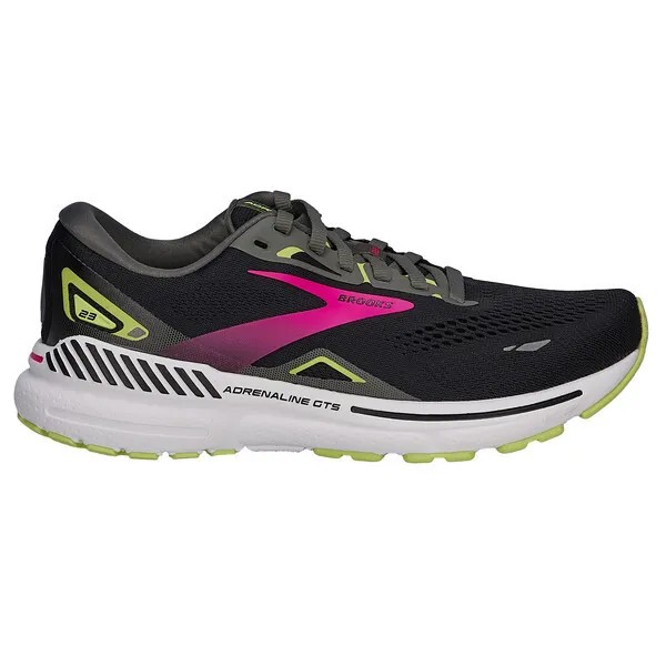 Кроссовки Brooks, цвет Black/Gunmetal/Sharp Green