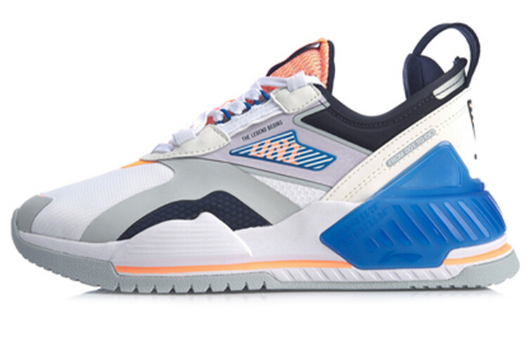 LINING 001 Lifestyle Shoes Women's Low-top White/Royal Blue