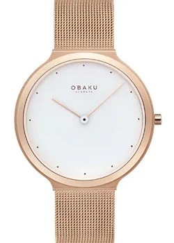 Fashion наручные  женские часы Obaku V269LXVWMV. Коллекция Mesh