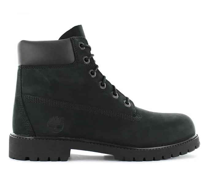 Timberland Premium 6-дюймовые непромокаемые юниорские ботинки - зимние ботинки кожаные черные 12907 обувь ORIGINAL