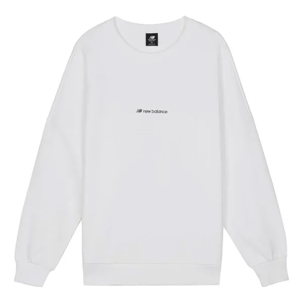 Толстовка New Balance Long Sleeve Heathertech Tee Men's White, белый