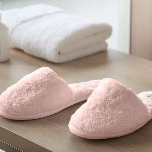 Тапочки Yves Delorme, размер 40, розовый