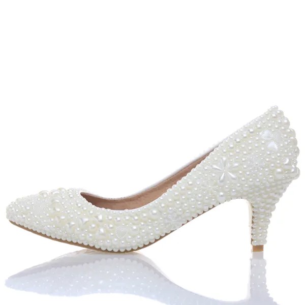 Роскошные женские свадебные туфли туфли для подружек невесты туфли на вечер комфортные туфли для невесты с средним каблуком туфли для медового месяца
