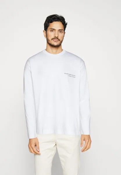 Топ с длинными рукавами LONG SLEEVE CREW NECK PRINT ARTWORKS Marc O'Polo, цвет multi-coloured/white