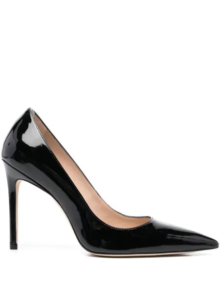 Stuart Weitzman лакированные туфли-лодочки, черный