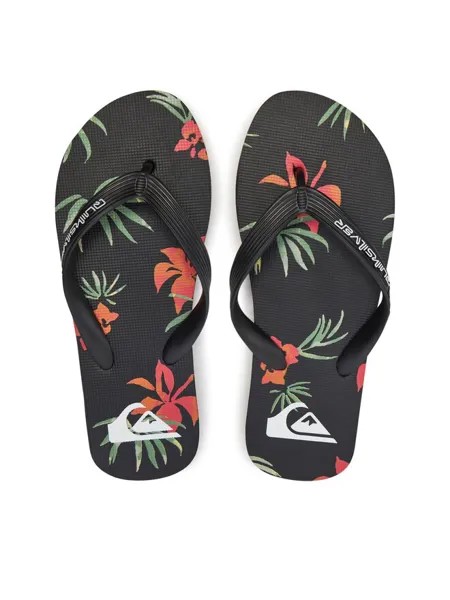 Шлепки Quiksilver, черный