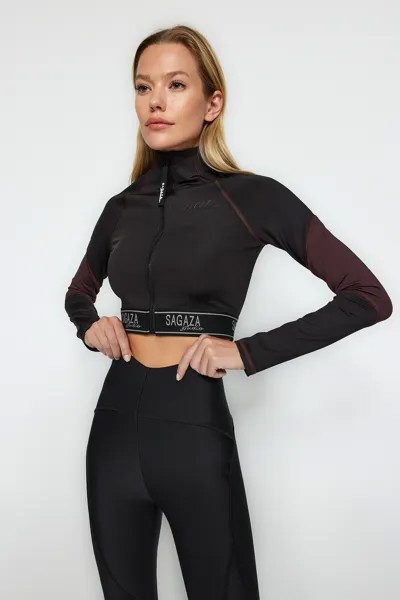 Куртка - Черный - Приталенный Trendyol, черный