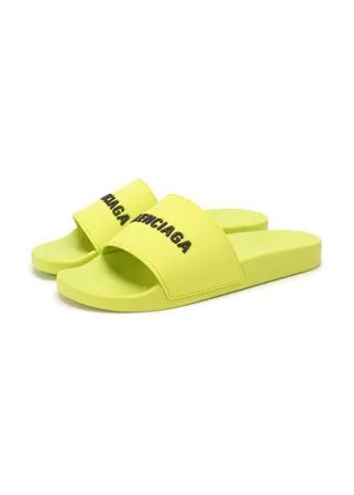 Резиновые шлепанцы Piscine Balenciaga