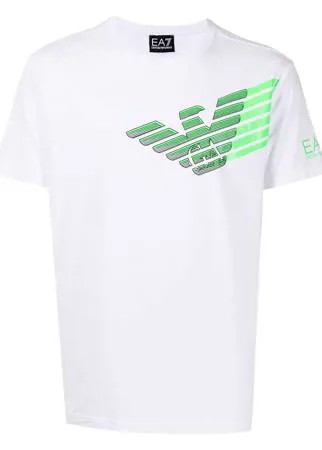 Ea7 Emporio Armani футболка с логотипом