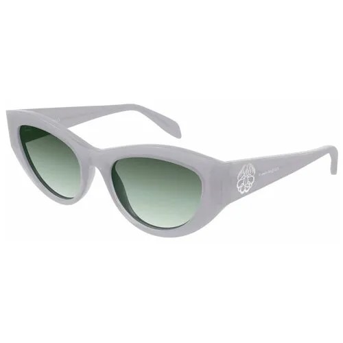 Солнцезащитные очки Alexander McQueen AM0377S 004, прямоугольные, для женщин, черный