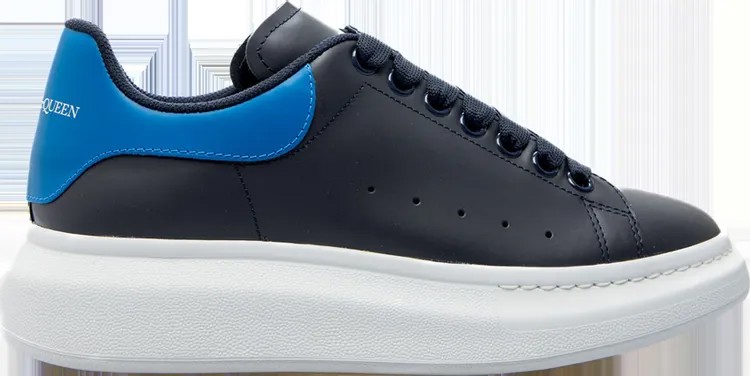 Кроссовки Alexander McQueen Oversized Sneaker Navy Ocean Blue, синий