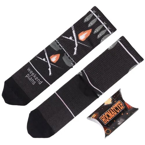 Мужские носки в подарочной упаковке носмагстер с принтом 