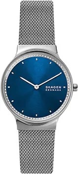Швейцарские наручные  женские часы Skagen SKW3028. Коллекция Freja