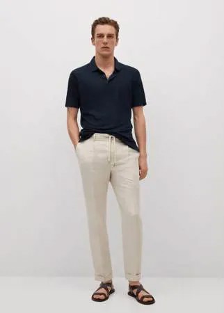 Поло slim fit 100% лен - Amberes