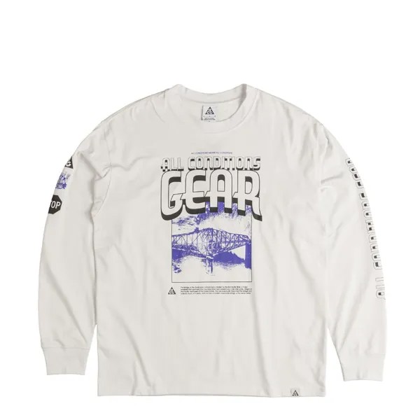 Футболка Acg Dri-Fit-Longsleeve *Bridge Of The Gods* Nike, белый