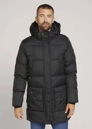 Парка мужская TOM TAILOR 1026753 черная M